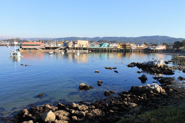 Monterey Bay and the waterfront