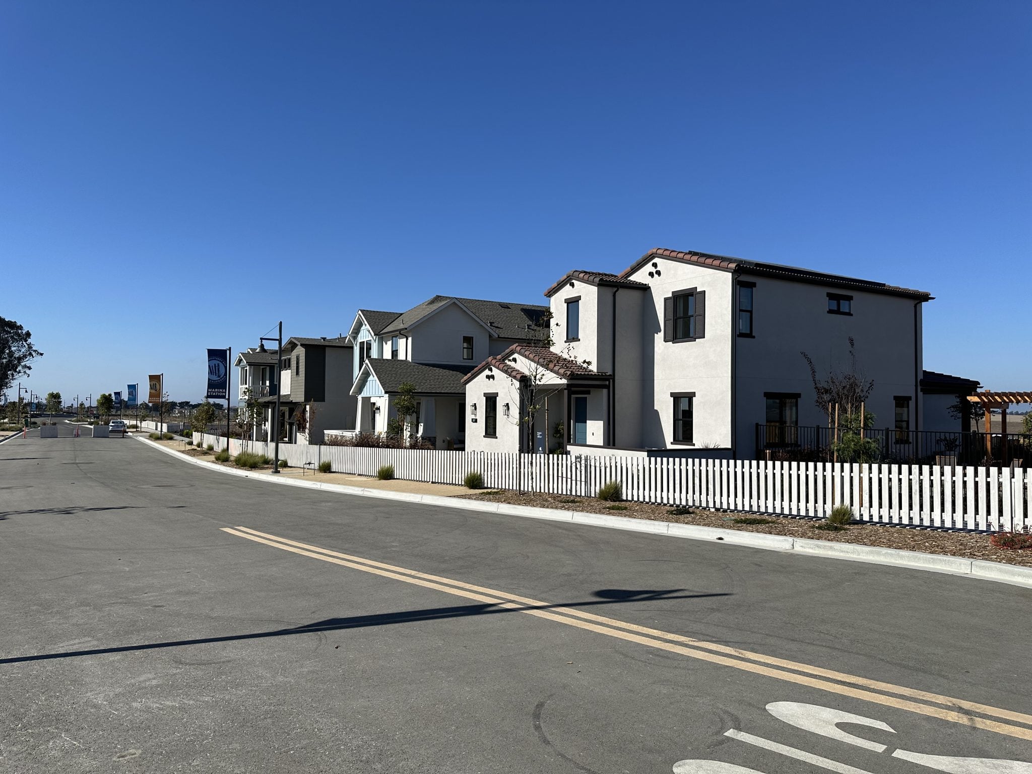 Marina Station development site in north Marina