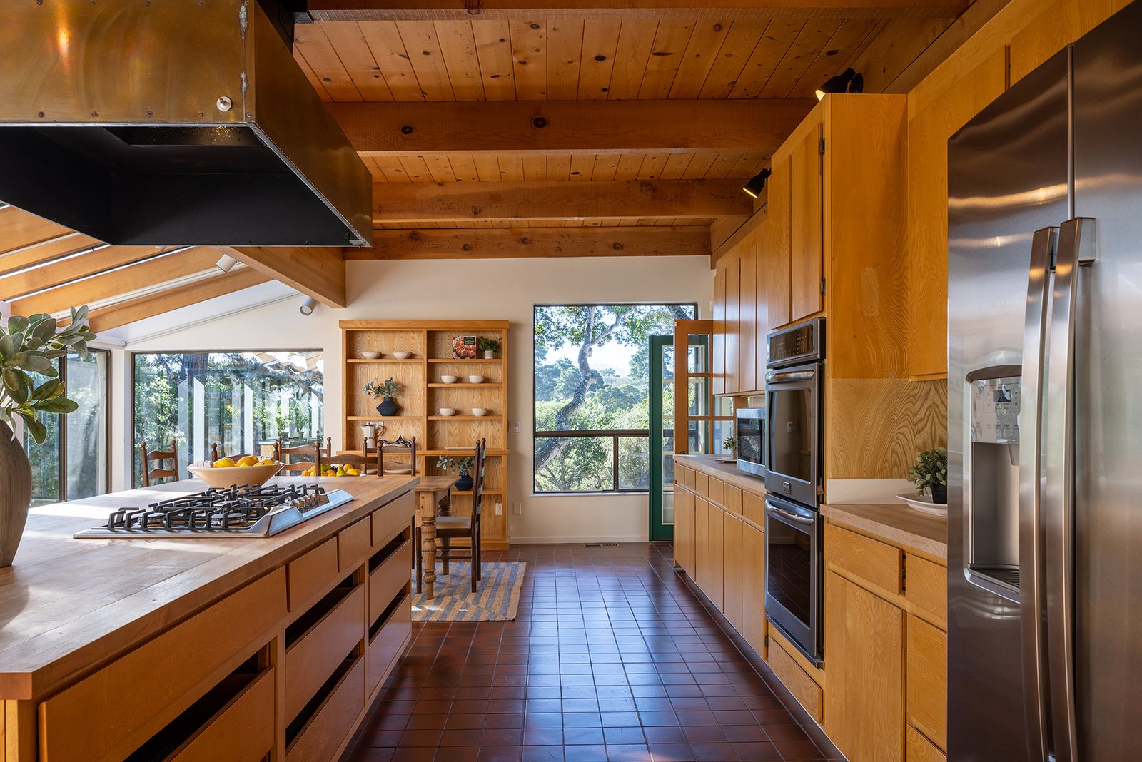 Kitchen of a Carmel-by-the-Sea home sold by Jonathan Balog