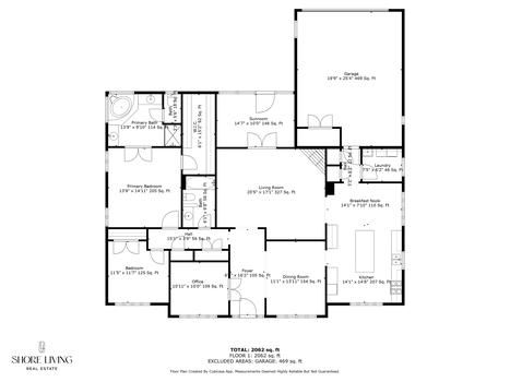 2D Floor Plan for 7454 Jeffreys Way