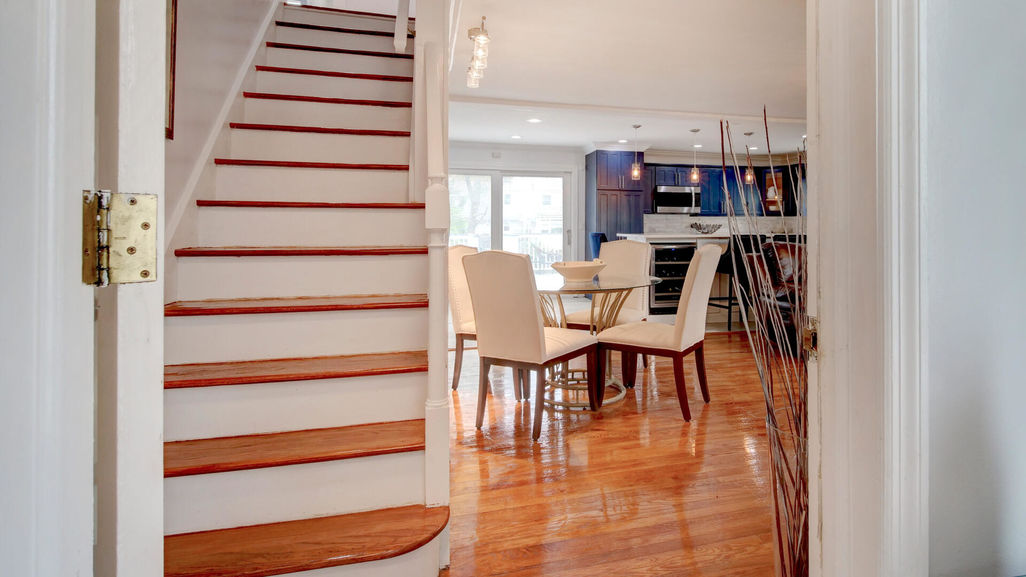 11 Byrne Mawr Rd -Staircase and DR Kitchen
