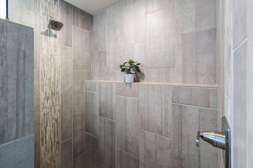 Luxurious master bathroom in Bend Oregon home