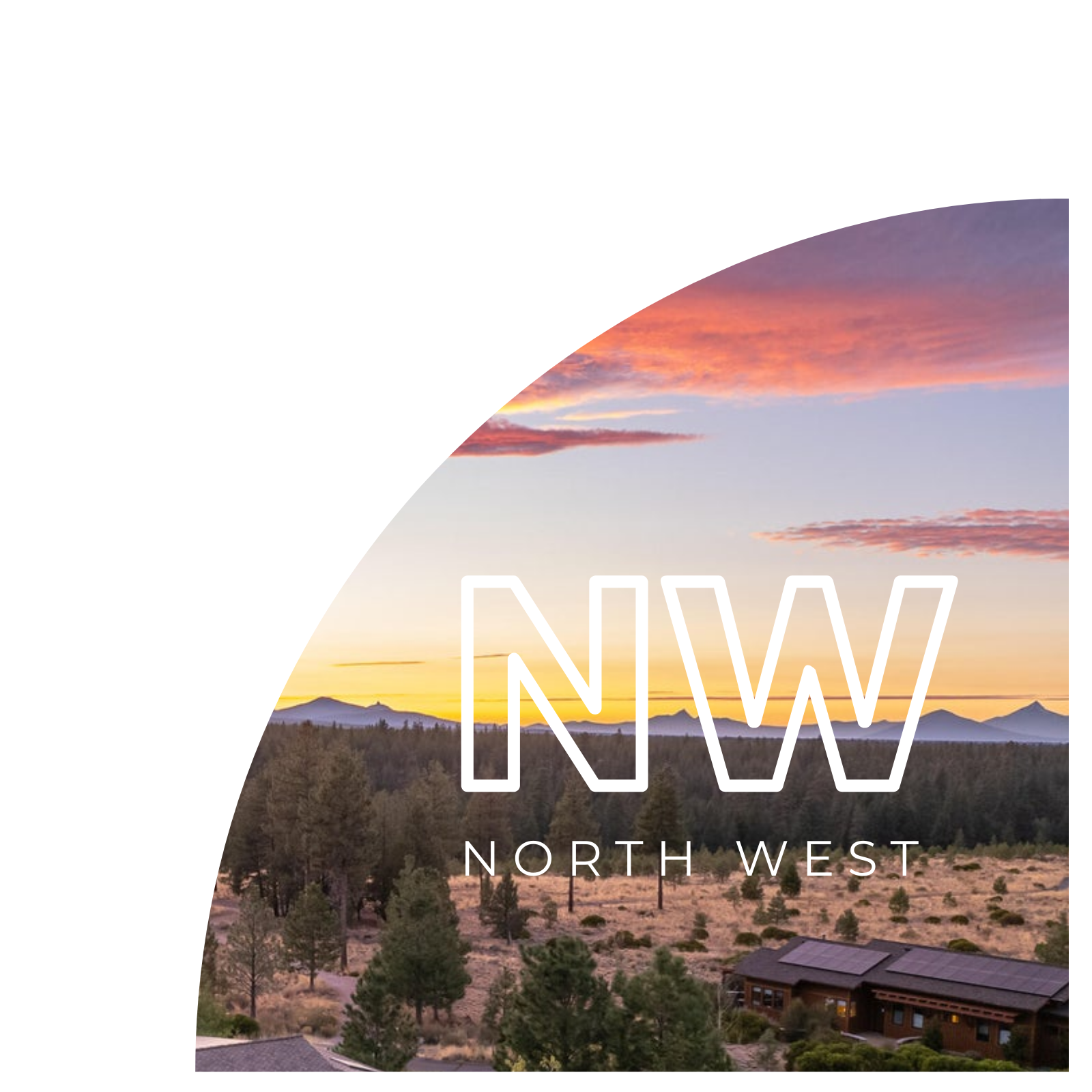 NW Bend Northwest Bend Homes Bend Oregon Neighborhood Map NW SW SE NE Life in Bend Tiffany Vasquez Real Estate1