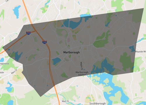 marlborough real estate map