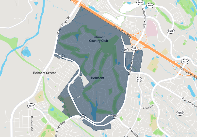 Belmont Country Club, Ashburn Perfect Nest Real Estate Group