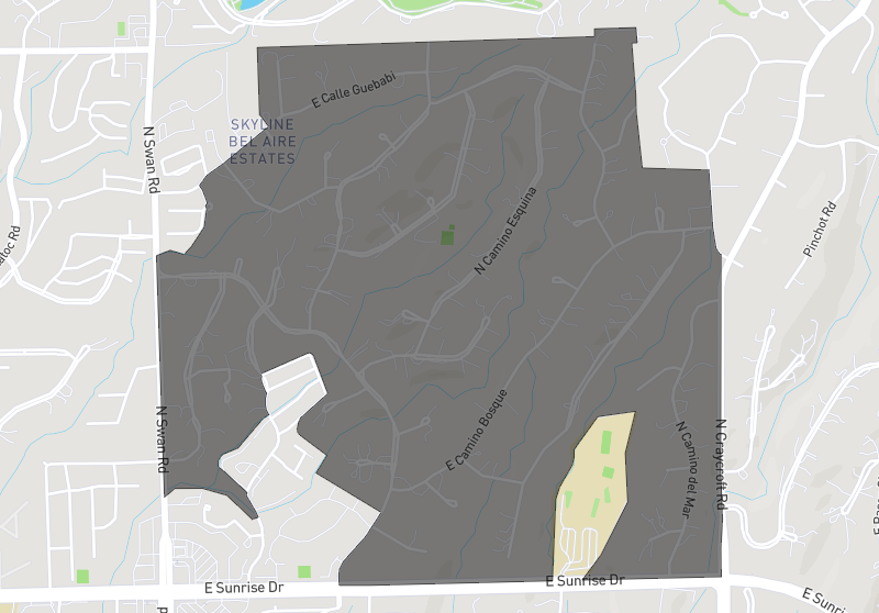 Skyline Bel Air Estates, Catalina Foothills Tucson, AZ Scarbrough