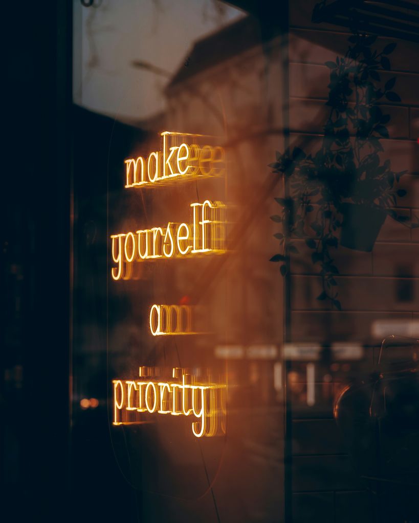 make yourself a priority