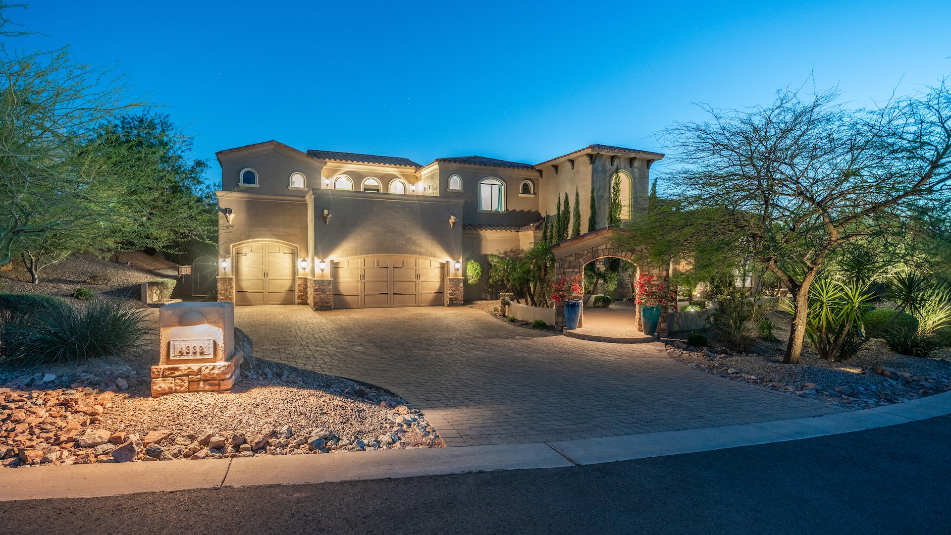 4332 N Santiago Cir Twilight Exterior Photos-1
