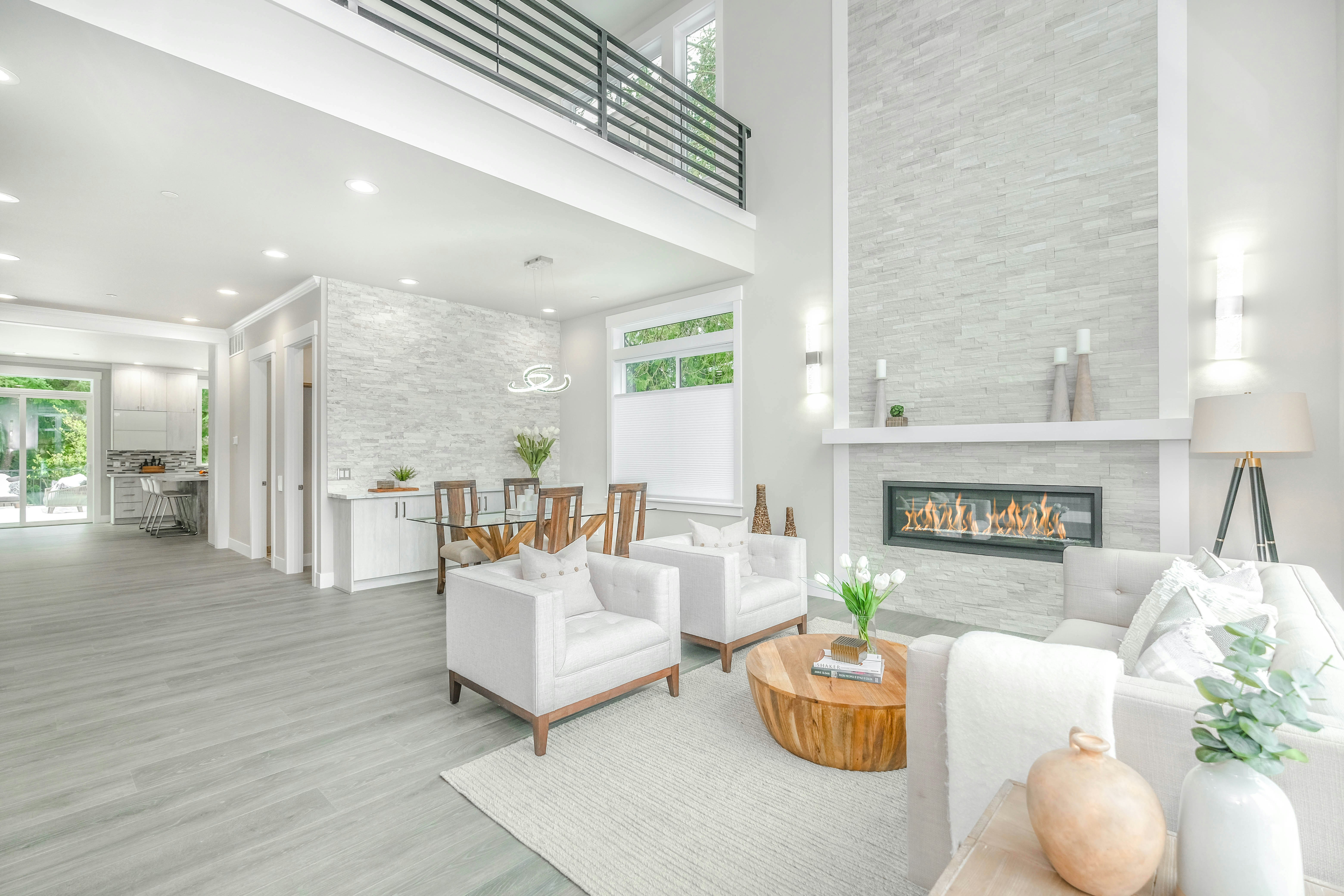 Luxury light and airy living space