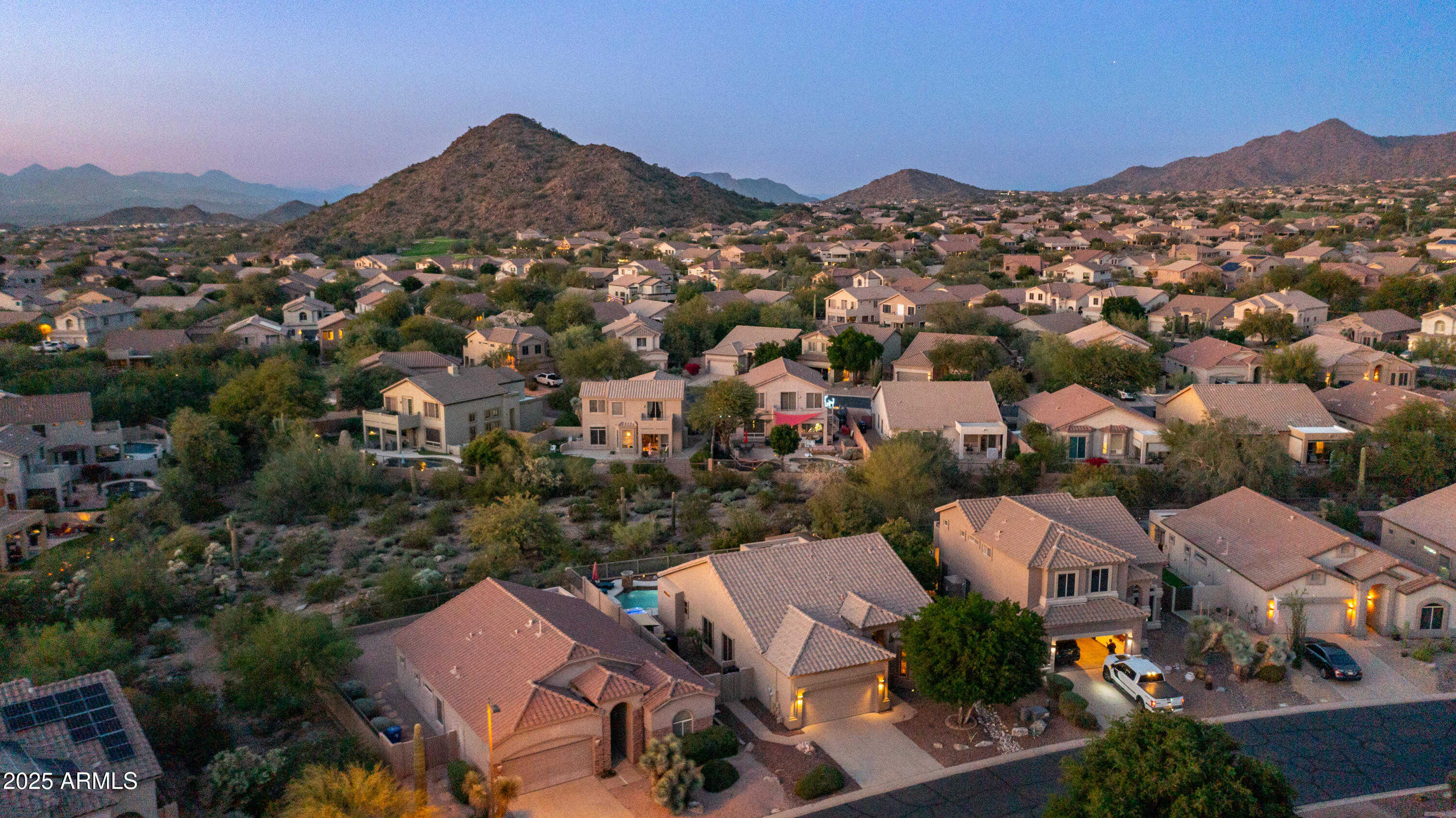 Las Sendas Arizona mountain views and desert landscape