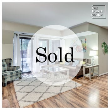 Photograph - A property with the text "sold" in the center