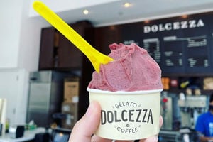 Image: Dolcezza Gelato selfie