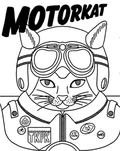 Logo: Motorkat Restaurant Logo