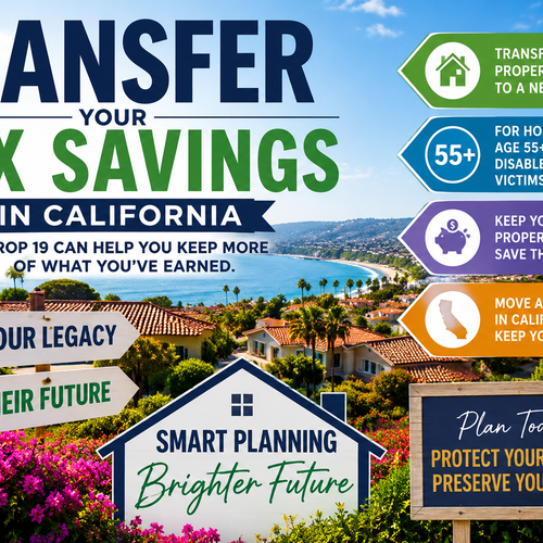 How to Transfer Your Property Tax Base in California: What Homeowners Need to Know About Proposition 19