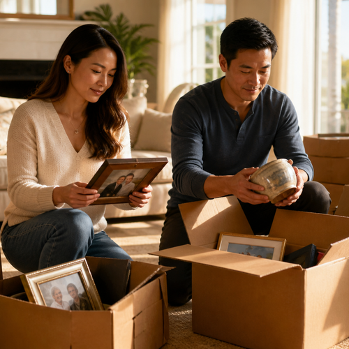 How to Clean Out Your Parents’ Home Before Selling in Orange County