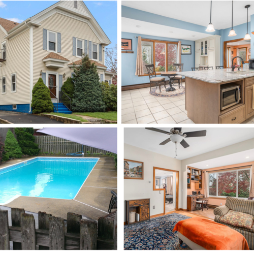 La Única Casa de Dos Familias con Piscina en Allendale Ave