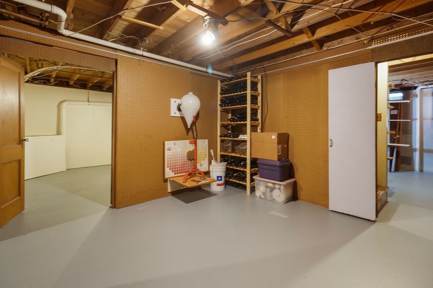 Basement at 15 Williams Road, Smithfield, RI, listed by Alexander Parmenidez, Coldwell Banker Realty.