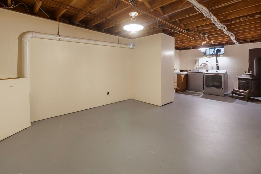 Basement at 15 Williams Road, Smithfield, RI, listed by Alexander Parmenidez, Coldwell Banker Realty.