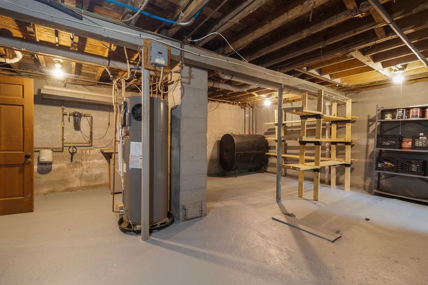 Basement at 15 Williams Road, Smithfield, RI, listed by Alexander Parmenidez, Coldwell Banker Realty.
