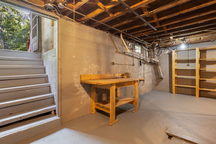 Basement at 15 Williams Road, Smithfield, RI, listed by Alexander Parmenidez, Coldwell Banker Realty.