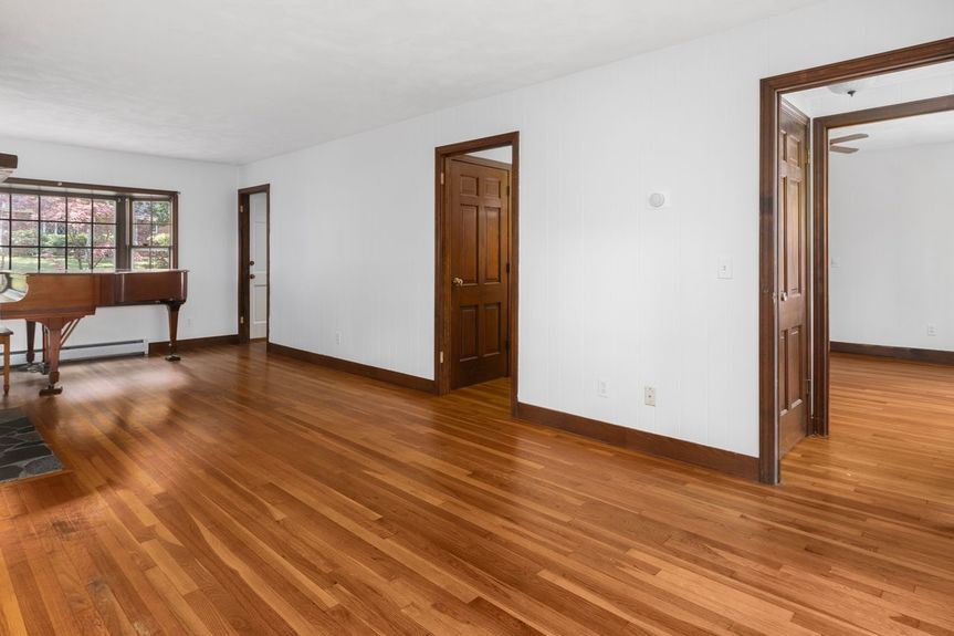Living room at 15 Williams Road, Smithfield, RI, listed by Alexander Parmenidez, Coldwell Banker Realty.