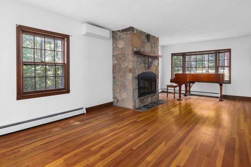 Living room at 15 Williams Road, Smithfield, RI, listed by Alexander Parmenidez, Coldwell Banker Realty.