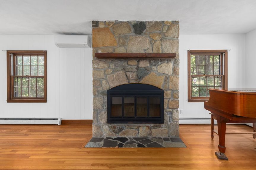 Living room at 15 Williams Road, Smithfield, RI, listed by Alexander Parmenidez, Coldwell Banker Realty.