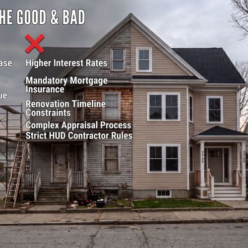 FHA 203(k) Loan in Rhode Island: Buy a Fixer-Upper and Renovate With One Mortgage