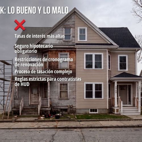 Préstamo FHA 203(k) en Rhode Island: Compra y Renueva con una Sola Hipoteca