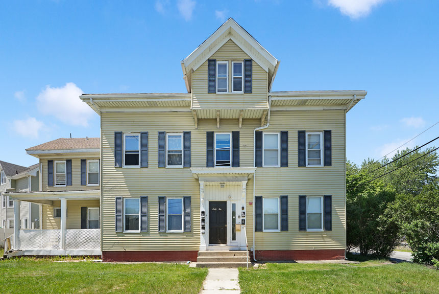 Front exterior at 62 Conant St, Pawtucket, listed by Alexander Parmenidez, Coldwell Banker Realty.