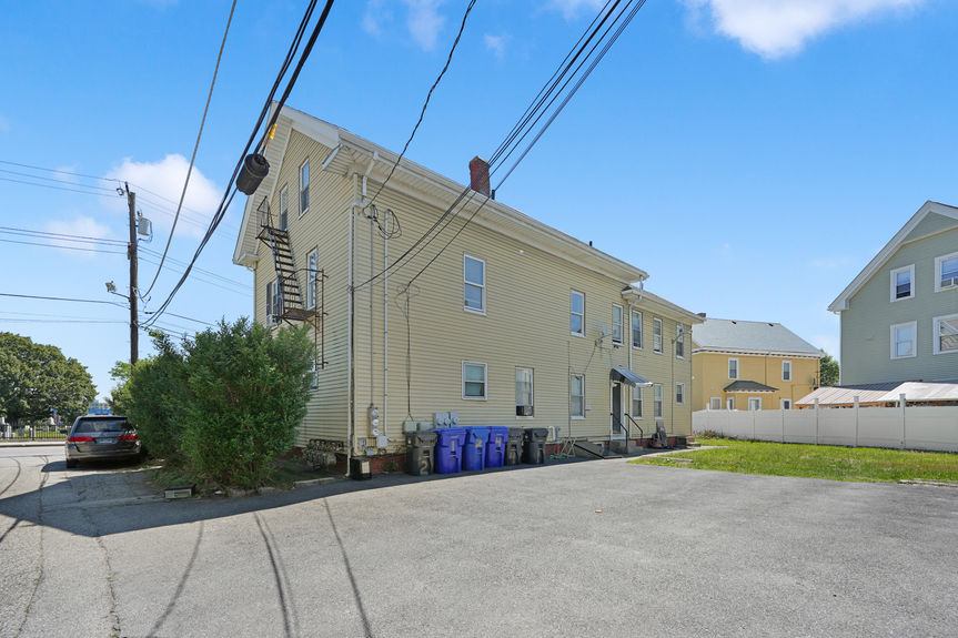 Rear exterior at 62 Conant St, Pawtucket, listed by Alexander Parmenidez, Coldwell Banker Realty.