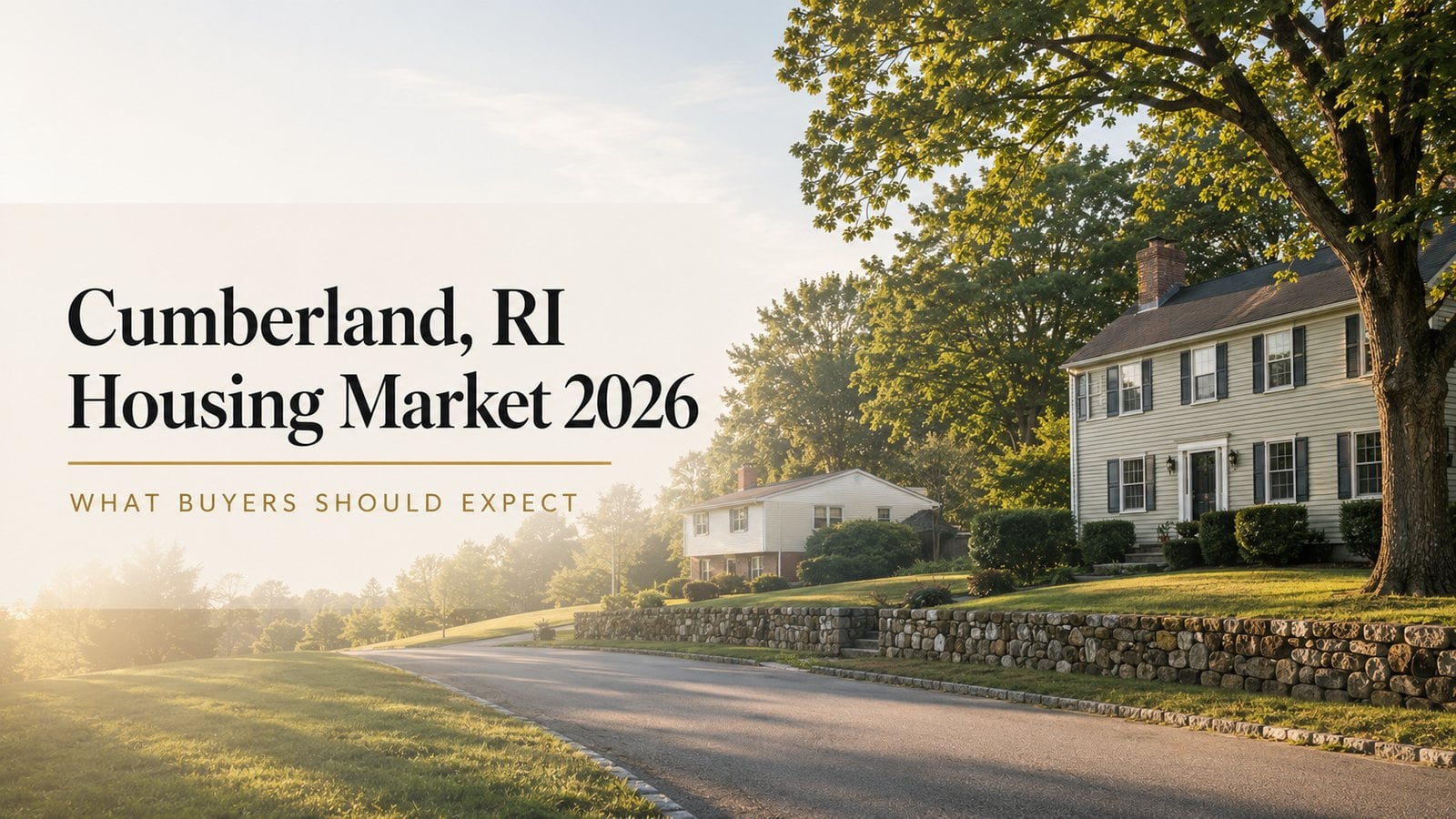 Cumberland, RI Housing Market 2026 — What Buyers Should Expect | Alexander Parmenidez, Coldwell Banker Realty