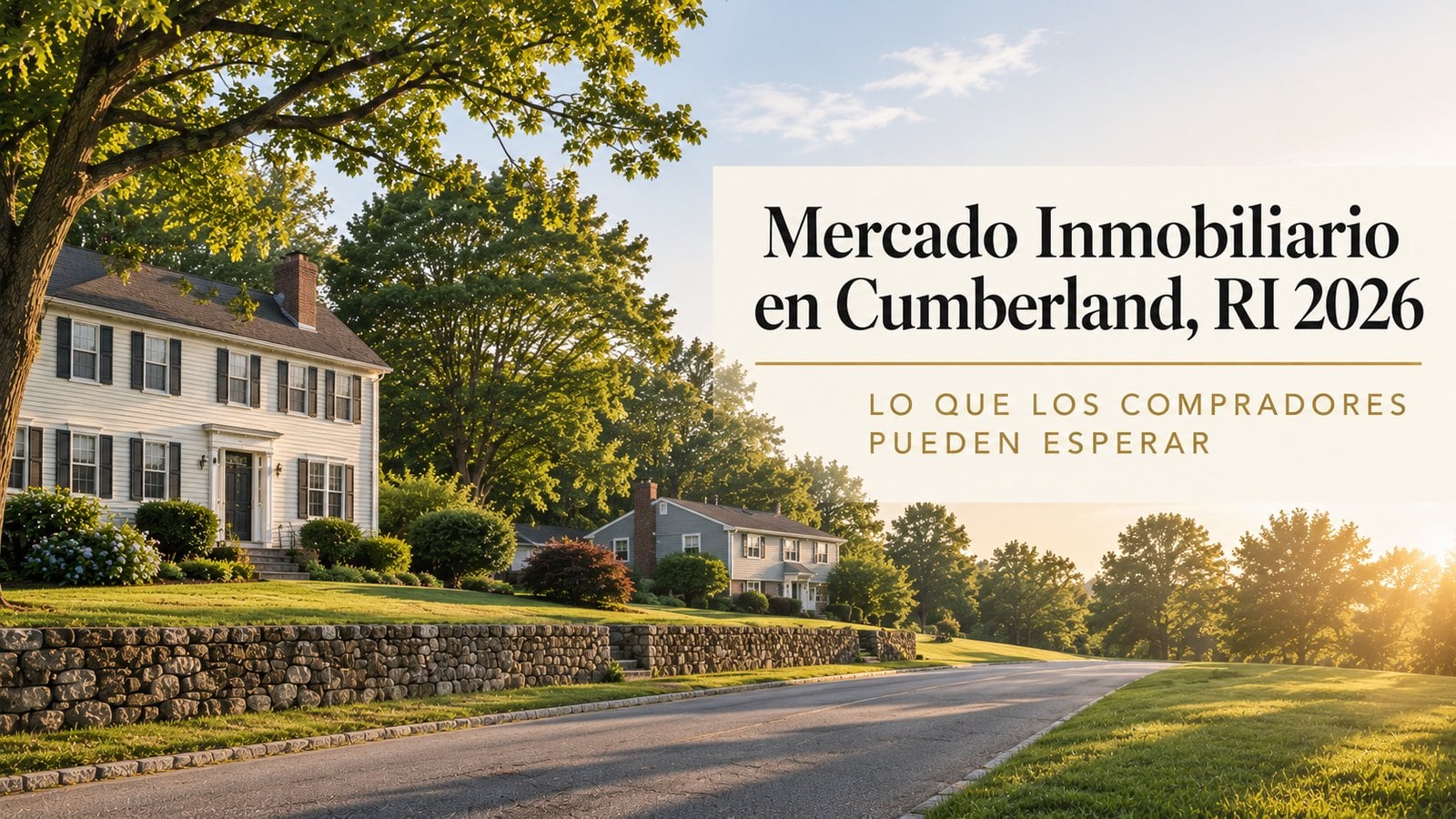 Mercado Inmobiliario en Cumberland, RI 2026 — Lo que los compradores pueden esperar | Alexander Parmenidez, Coldwell Banker Realty