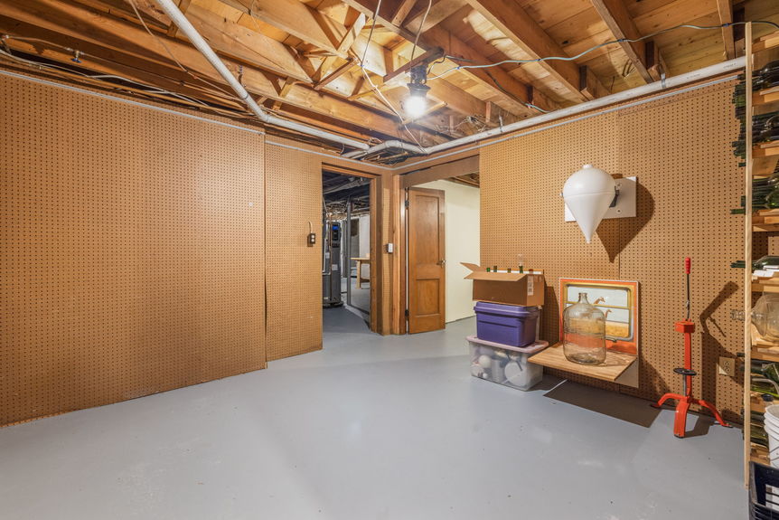 Basement at 15 Williams Rd, Smithfield RI, listed by Alexander Parmenidez, Coldwell Banker Realty.