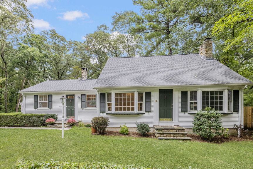 Front Exterior at 15 Williams Rd, Smithfield RI, listed by Alexander Parmenidez, Coldwell Banker Realty.