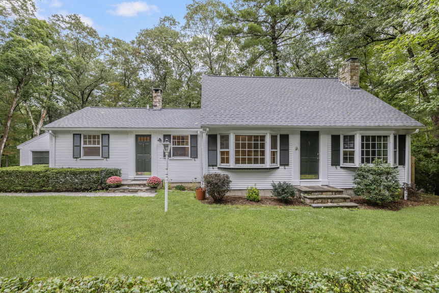 Front Exterior at 15 Williams Rd, Smithfield RI, listed by Alexander Parmenidez, Coldwell Banker Realty.