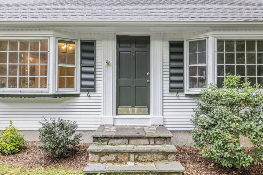 Front Exterior at 15 Williams Rd, Smithfield RI, listed by Alexander Parmenidez, Coldwell Banker Realty.