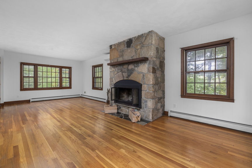 Living Room at 15 Williams Rd, Smithfield RI, listed by Alexander Parmenidez, Coldwell Banker Realty.