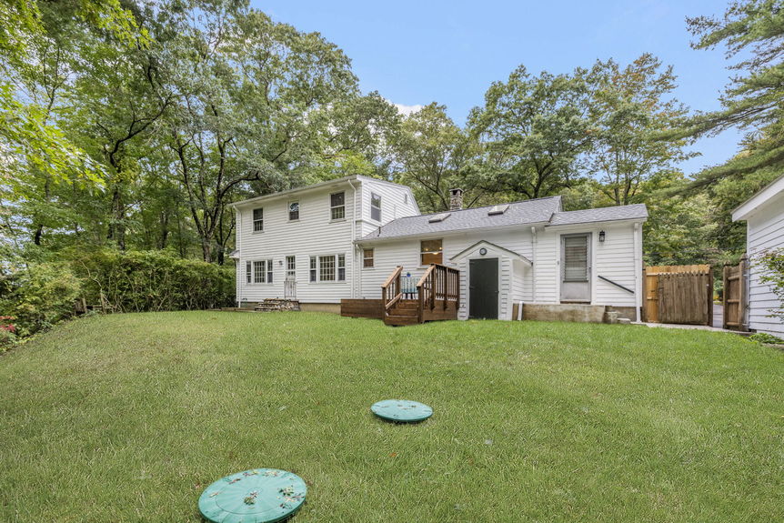 Rear Exterior at 15 Williams Rd, Smithfield RI, listed by Alexander Parmenidez, Coldwell Banker Realty.