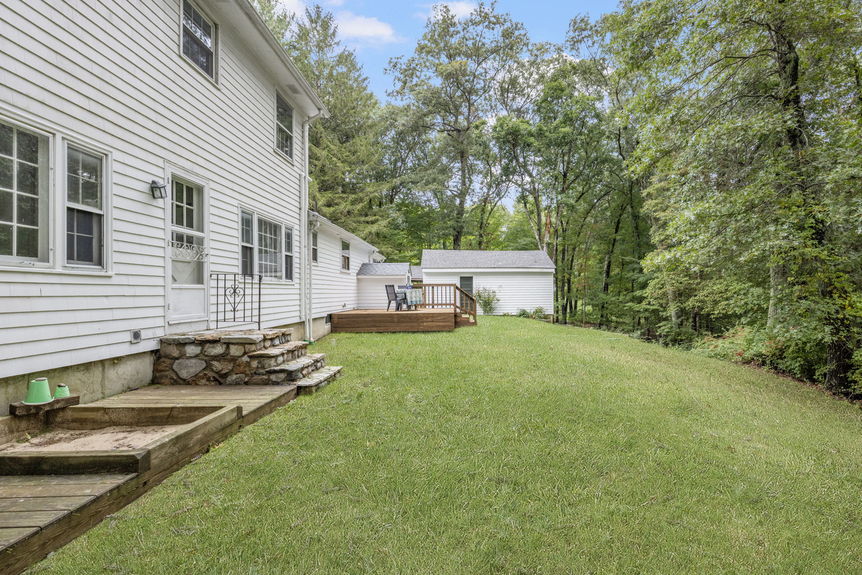 Side Exterior at 15 Williams Rd, Smithfield RI, listed by Alexander Parmenidez, Coldwell Banker Realty.