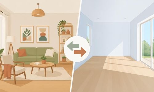 ¿Deberías Vender tu Casa Amueblada o Vacía?