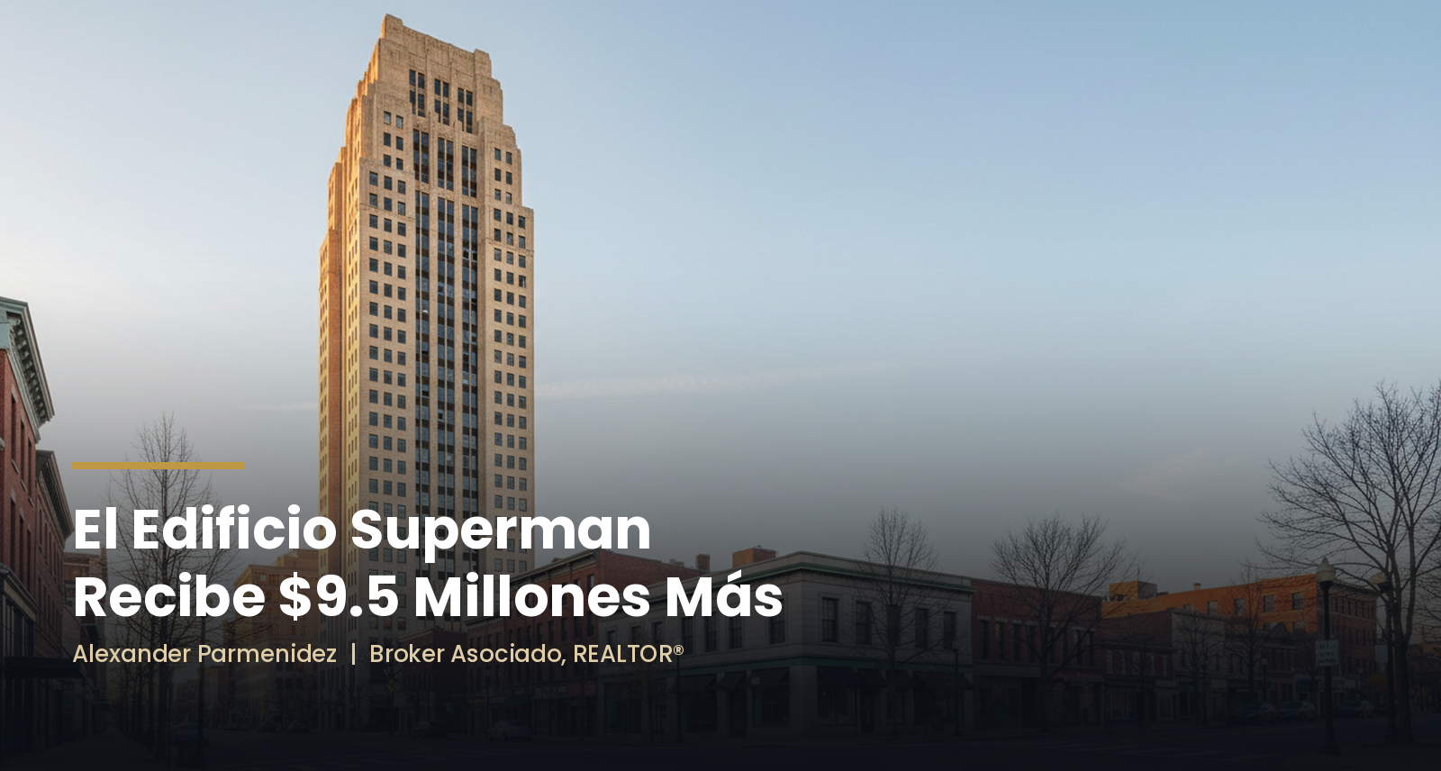 El edificio Superman en el 111 de Westminster Street en el centro de Providence, Rhode Island