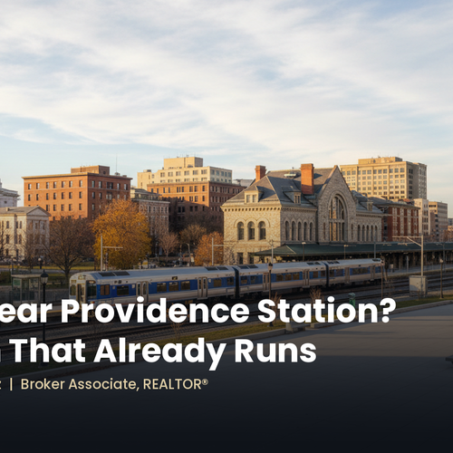 Buying Near Providence Station? The Train You Can Ride Today Matters More Than the One Being Designed