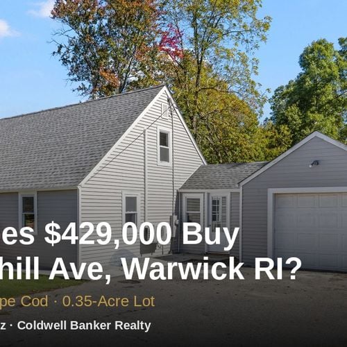 What Does $429,000 Buy You at 30 Uphill Ave in Warwick, RI?