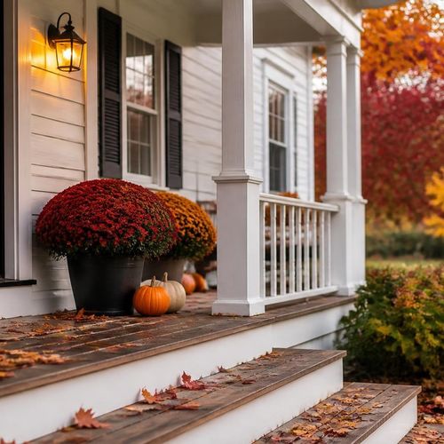How Does Curb Appeal Change in the Fall?
