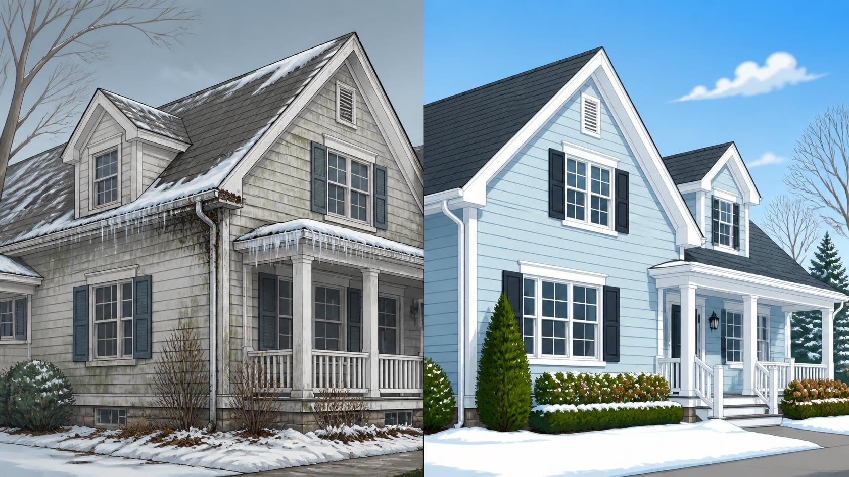 What Exterior Problems Should Sellers Fix Before Winter Alex Parmenidez