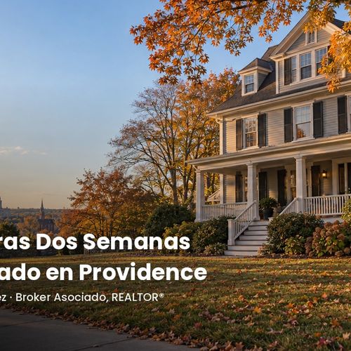 Sus Primeras Dos Semanas en el Mercado en Providence: Qué le Dice la Actividad