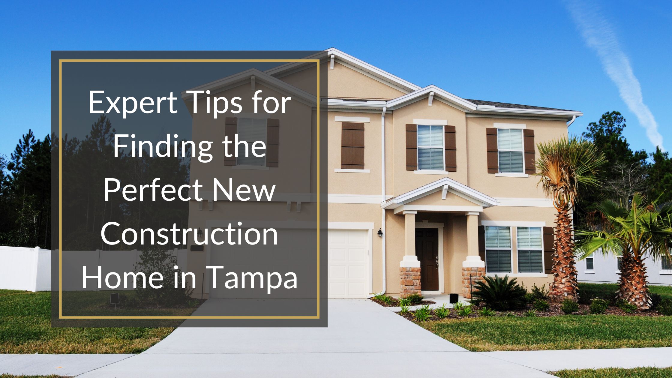 New Construction Home in Tampa