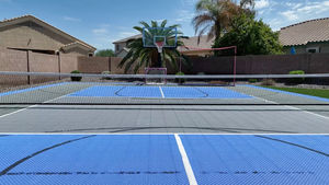 arizona basketball court outdoors