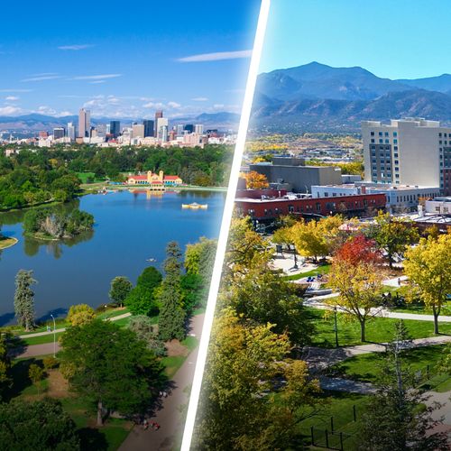 colorado springs vs denver